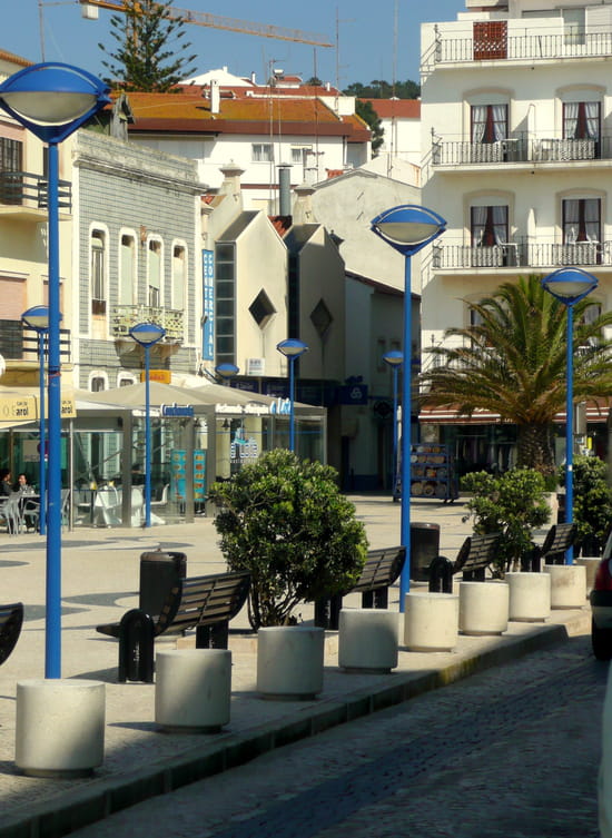 Nazaré au Portugal - Centre ville.