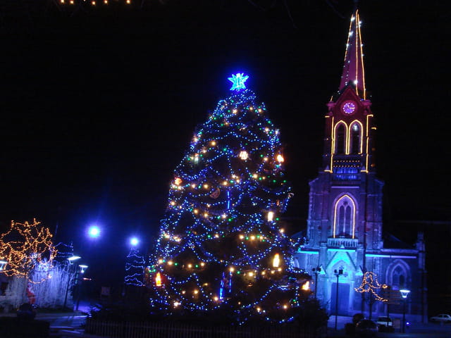 Eglised' Hautmont NoÃ«l 2006