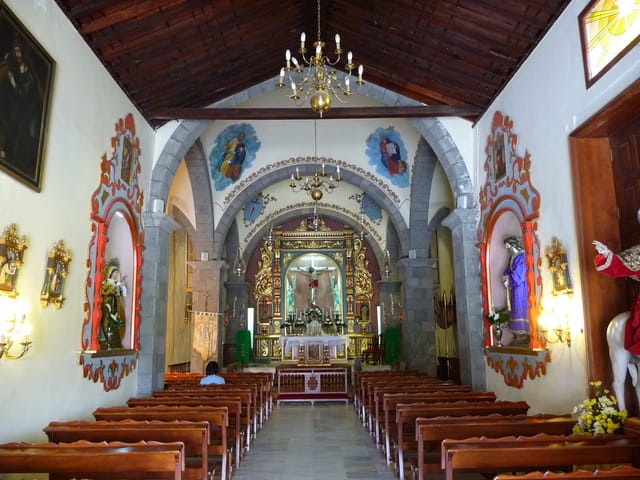Nef de l'église de Santiago del Teide