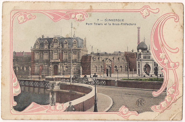 59 DUNKERQUE - Pont Thiers et la Sous-Préfecture
