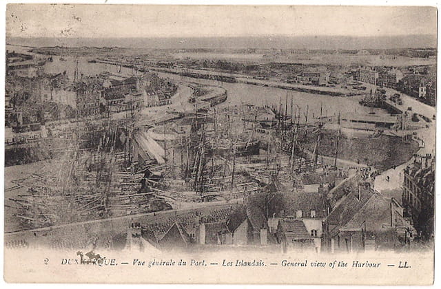 59 DUNKERQUE - Vue Générale du Port - Les Islandais