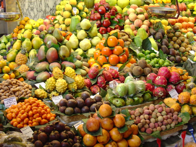 Fruits aux couleurs d'automne