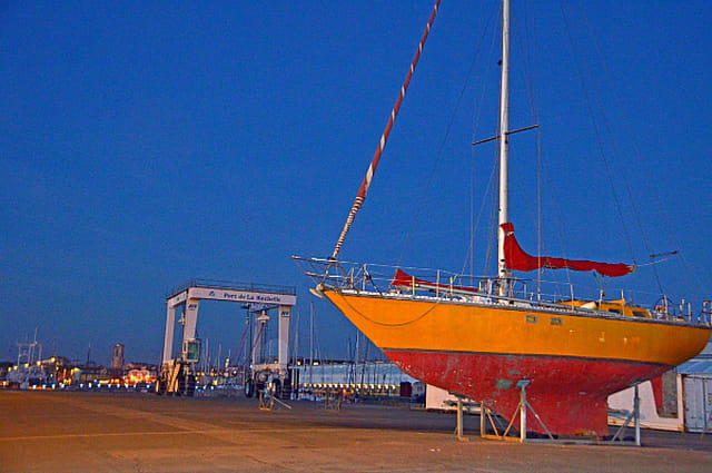 La Rochelle illuminée : ancien Bassin des Chalutiers