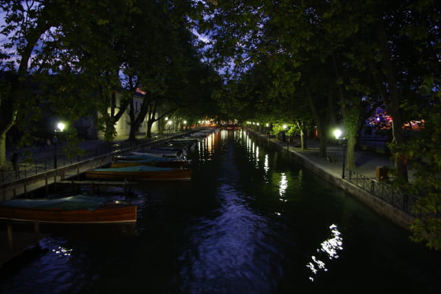 Annecy, la nuit
