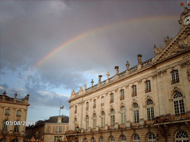 Arc en ciel Place Stanislas