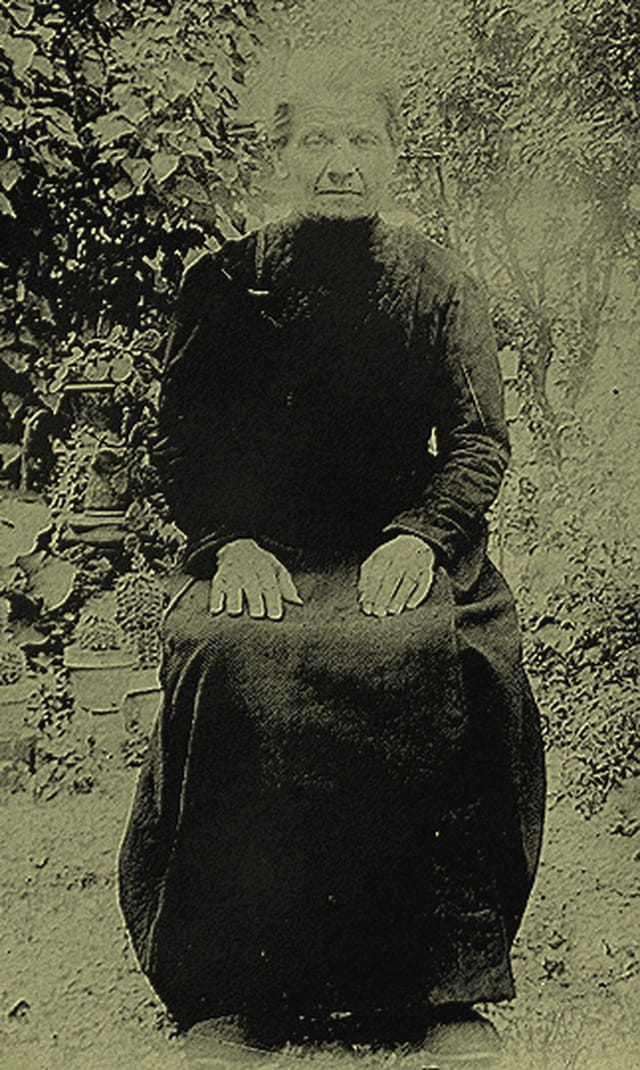 Arrière gde-mère goudiard vers 1900