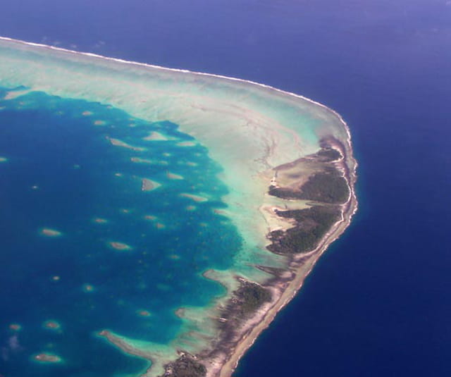 Atoll polynésien