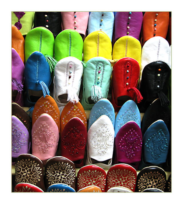 Babouches des souks