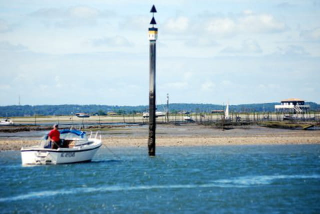 bateau sur le Bassin d'Arcachon