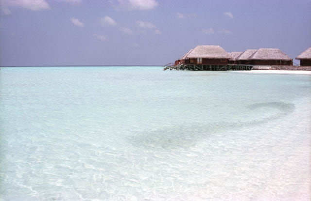 Bungalows aux Maldives
