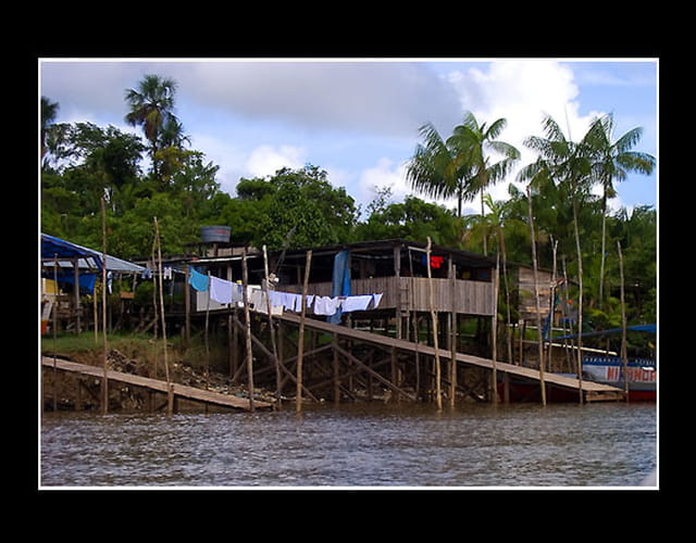 Carbet en Guyane (habitation)