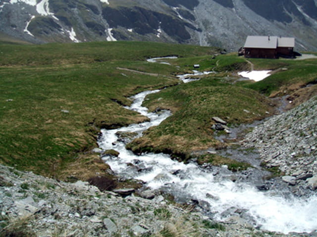 cascade près de St véran