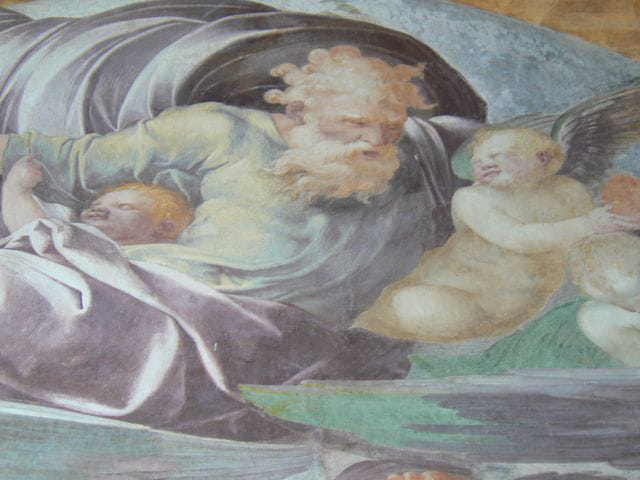 Chaalis - détail de la fresque