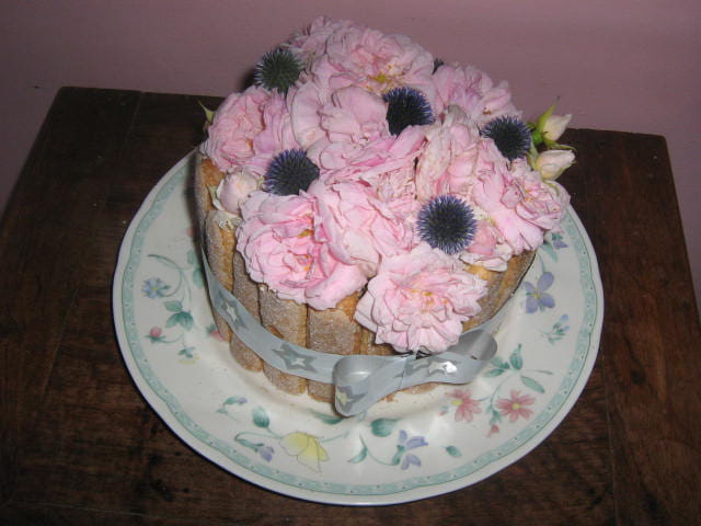 Chantilly de roses