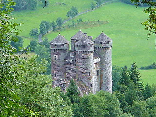 Château dans le cantal