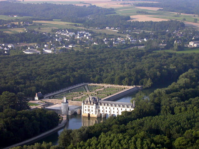 Château XVIème... vu du ciel