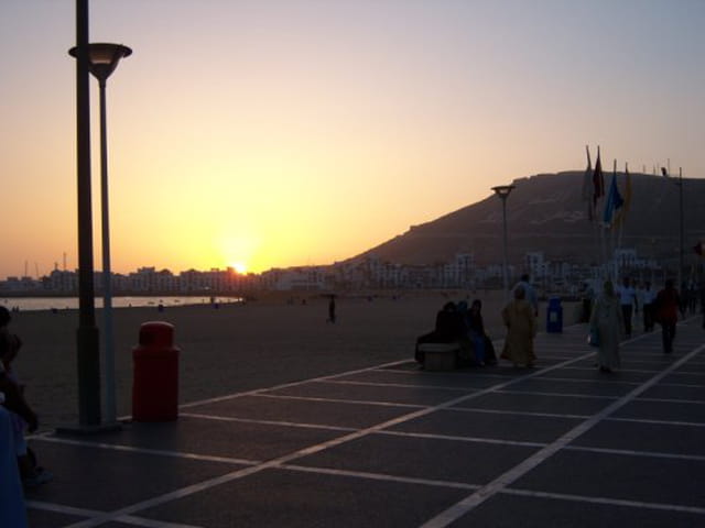 Coucher de soleil