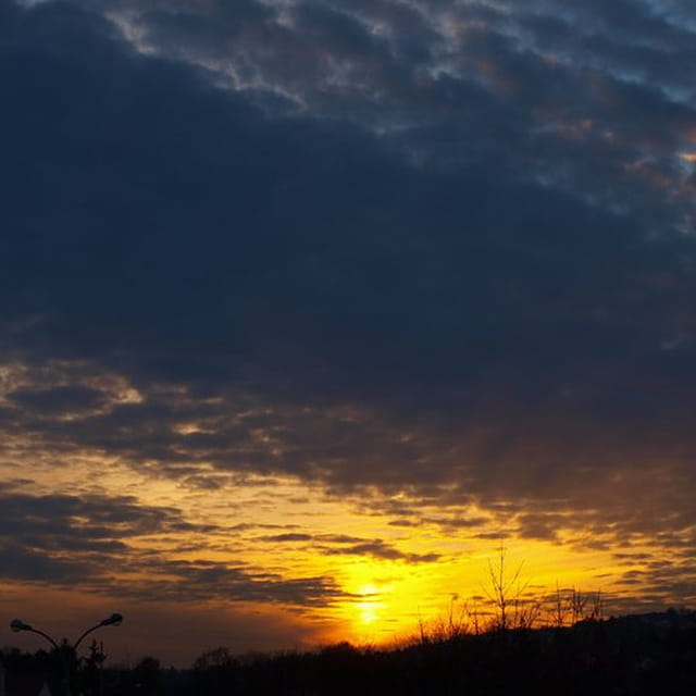 Coucher de soleil