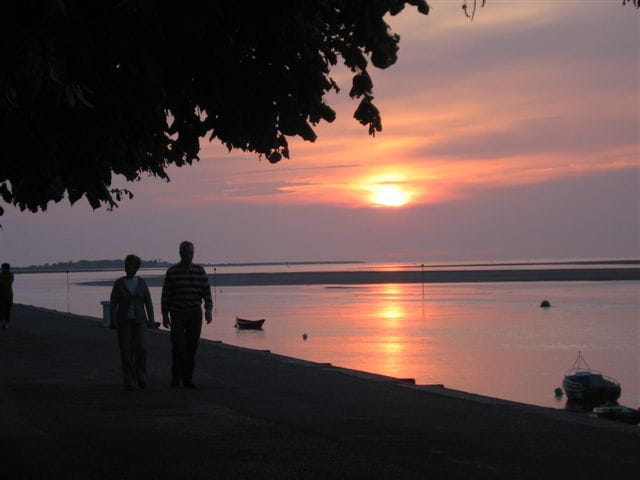 coucher de soleil