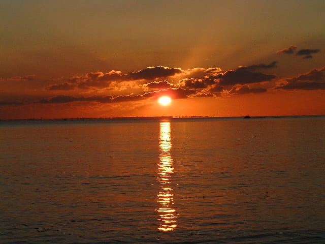 Coucher de soleil