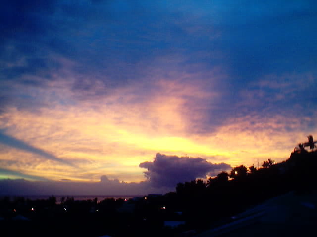 Coucher de soleil