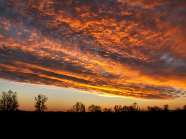 Coucher de soleil