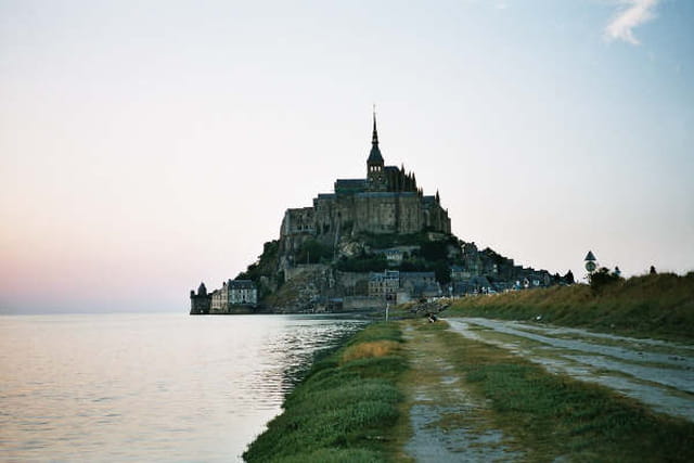 Coucher de soleil au Mont Saint Michel