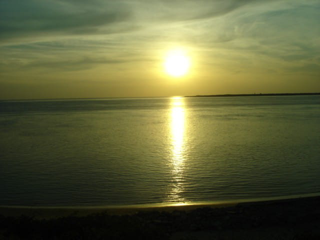Coucher de soleil au pyla