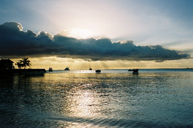 Coucher de soleil sur l'Ile Maurice