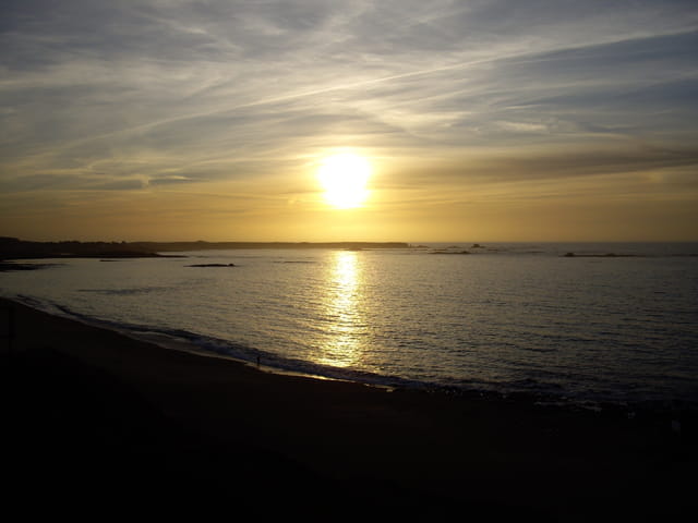 Coucher de soleil sur QUIBERON