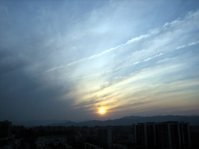 Coucher du soleil