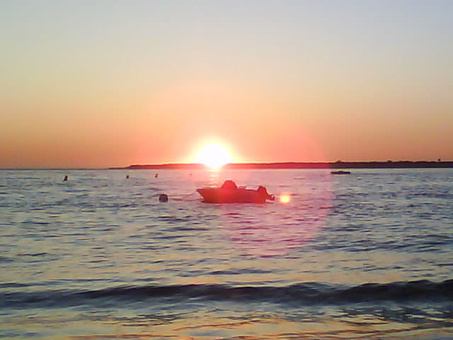 Coucher soleil Bassin Arcachon