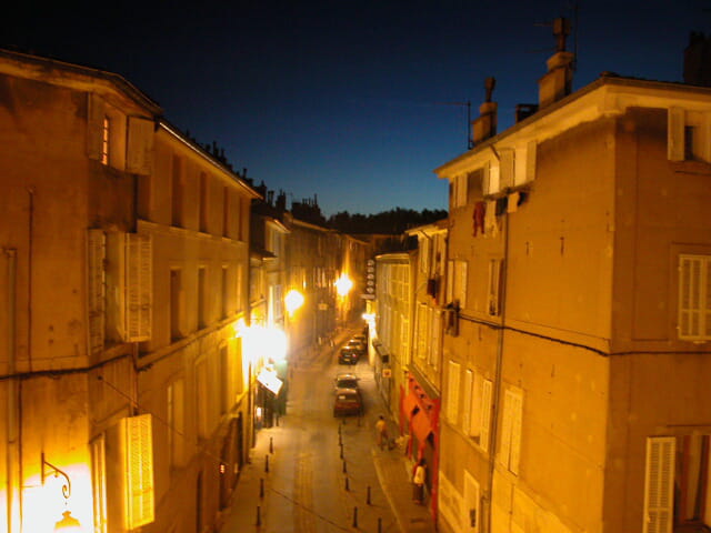 Crepuscule en Provence