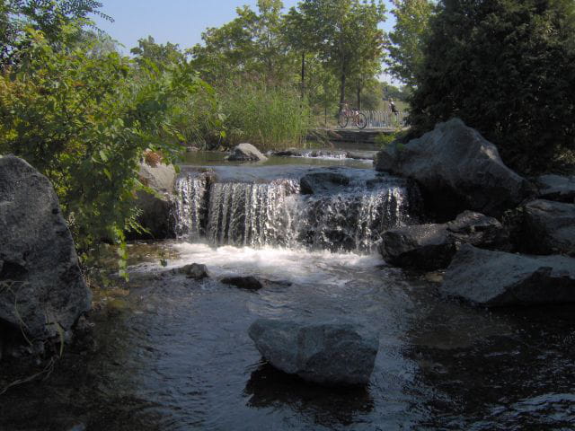 Dans le parc Jean Drapeau
