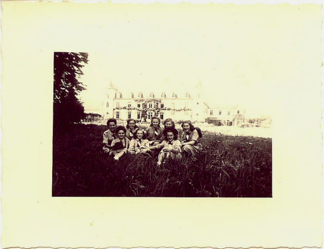 Devant le château