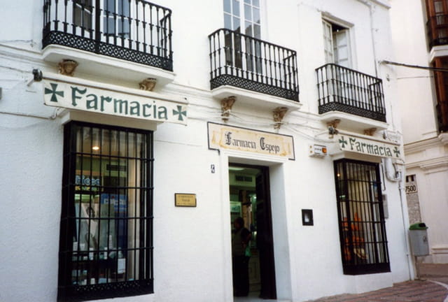 Devanture de pharmacie