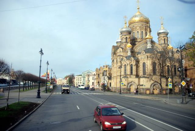 église orthodoxe de Saint Petersbourg
