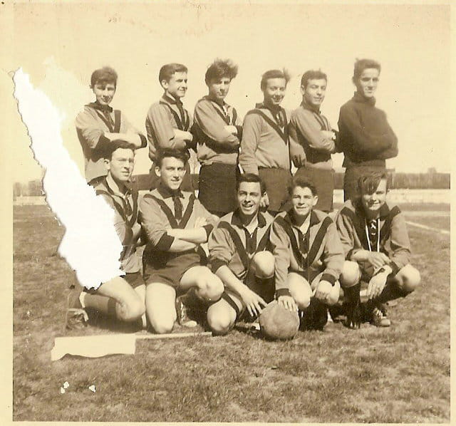 Equipe de foot de l'école sud aviation