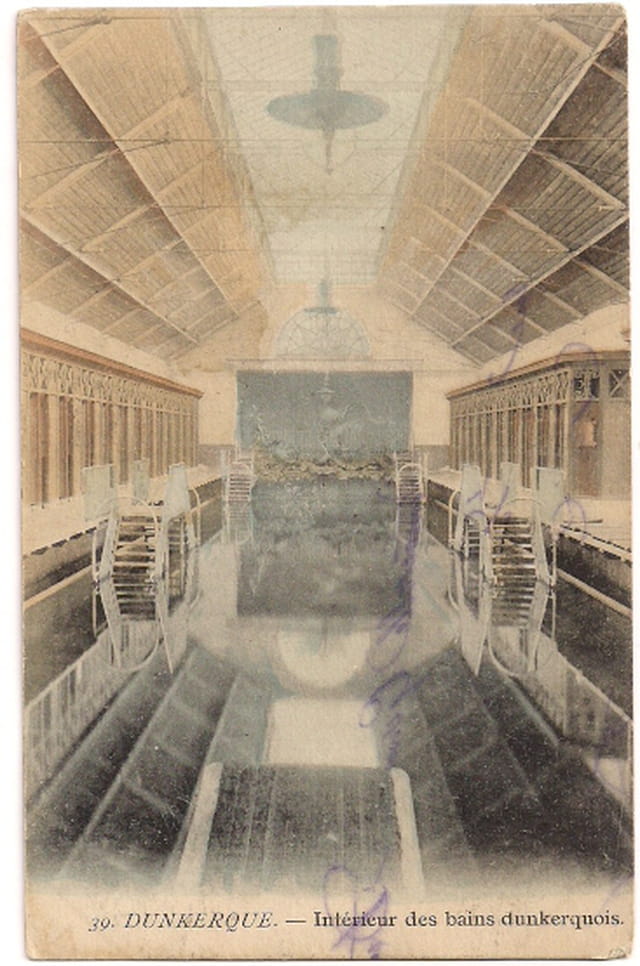 F - 59 DUNKERQUE - Intérieur des bains dunkerquois