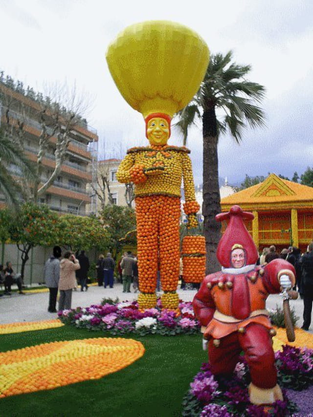 Fête du citron: carnaval du monde
