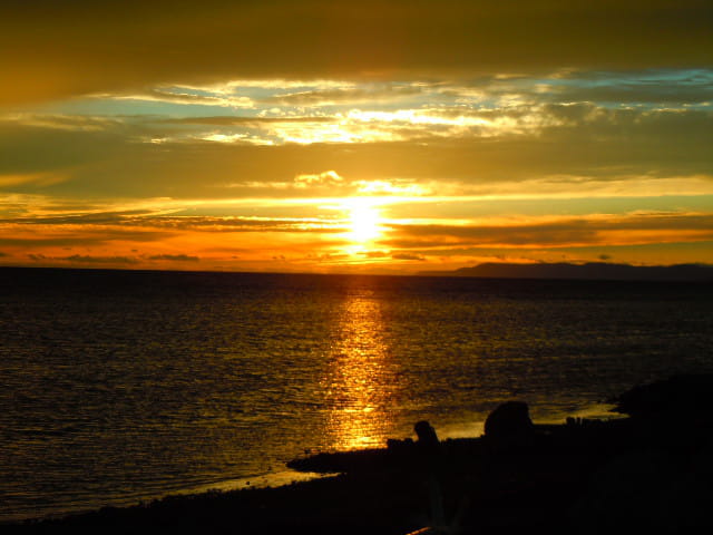 Fin de journée sur le Saint-Laurent