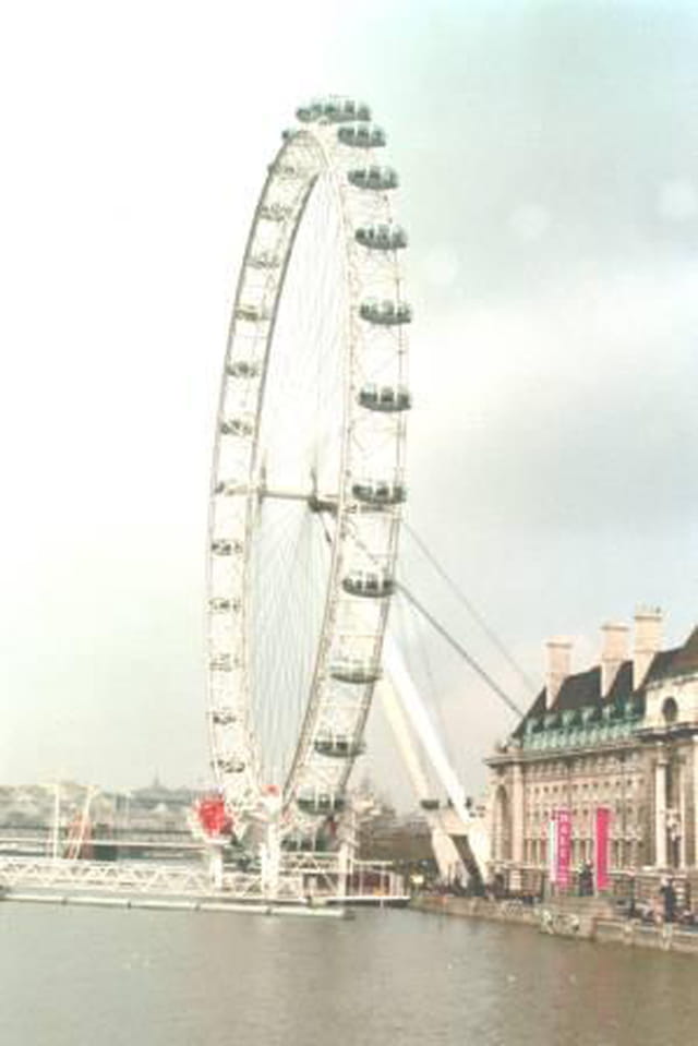 Grande roue sur la tamise