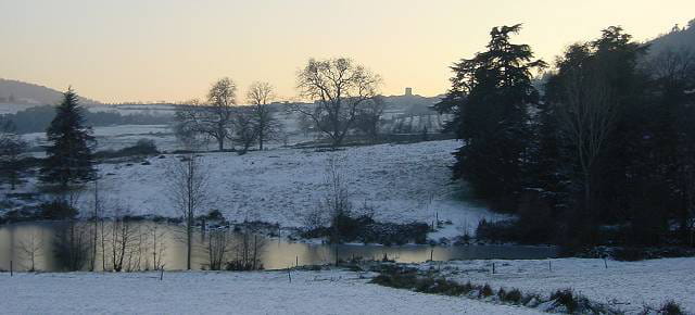 Hiver sur Saint-Victor
