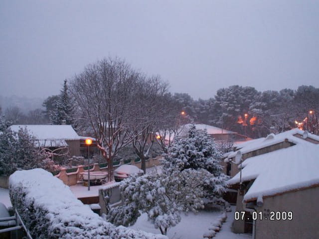 Il a neigé..."Yesterday"...