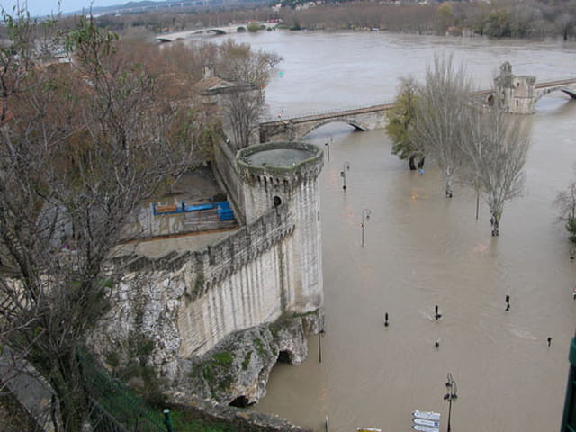 Inondation en Avignon