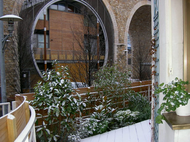 Issy sous la neige