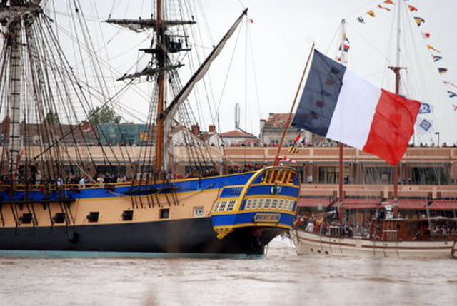 l'Hermione à Bordeaux