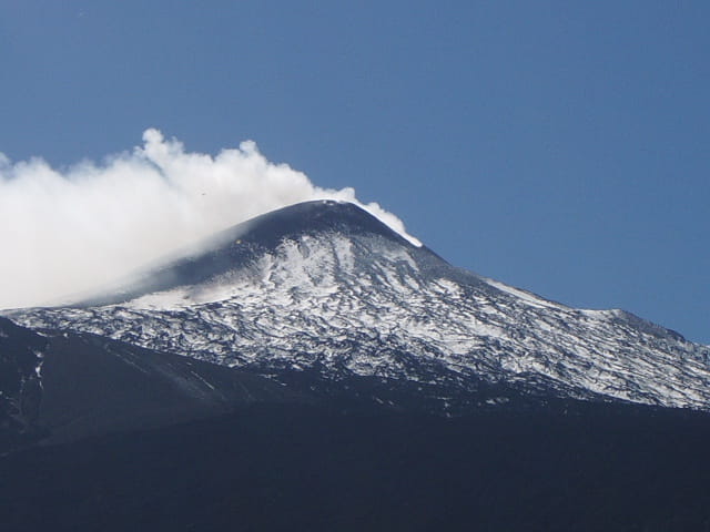 L'hiver sur l' etna