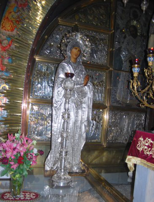 l'icône de la chapelle grecque orthodoxe