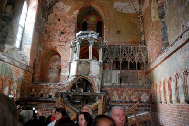 la chapelle bombardée pendant la 2° guerre mondiale